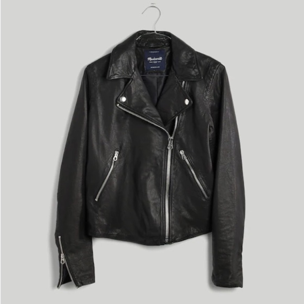 The Washed Leather Motorcycle Jacket